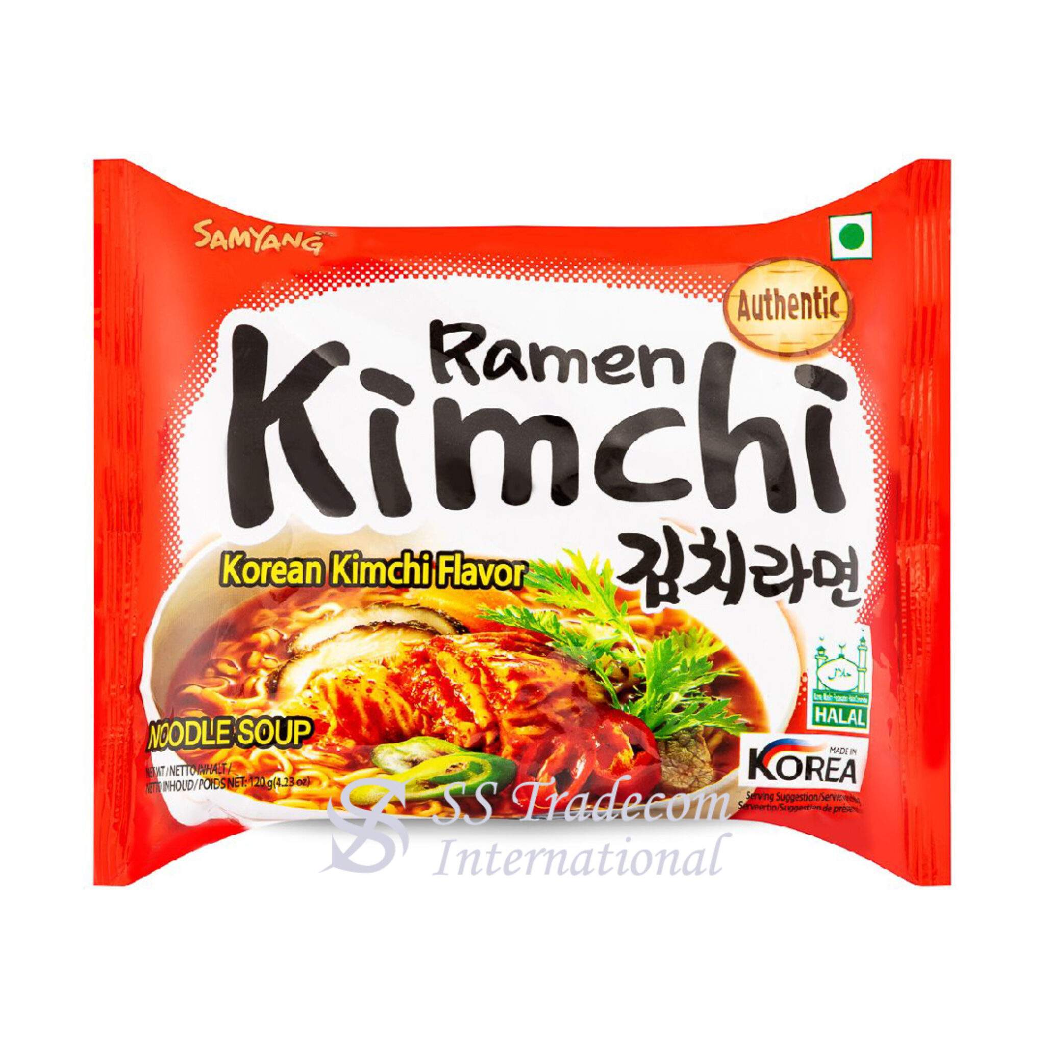 Samyang Kimchi Ramen 120gm - Single Pack Korea - ShopNDrop